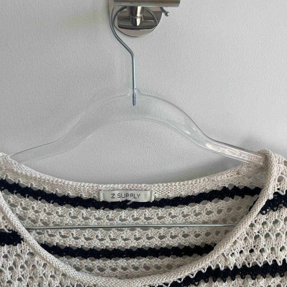 Z Supply Stripes Knit Sweater - Picture 4 of 8
